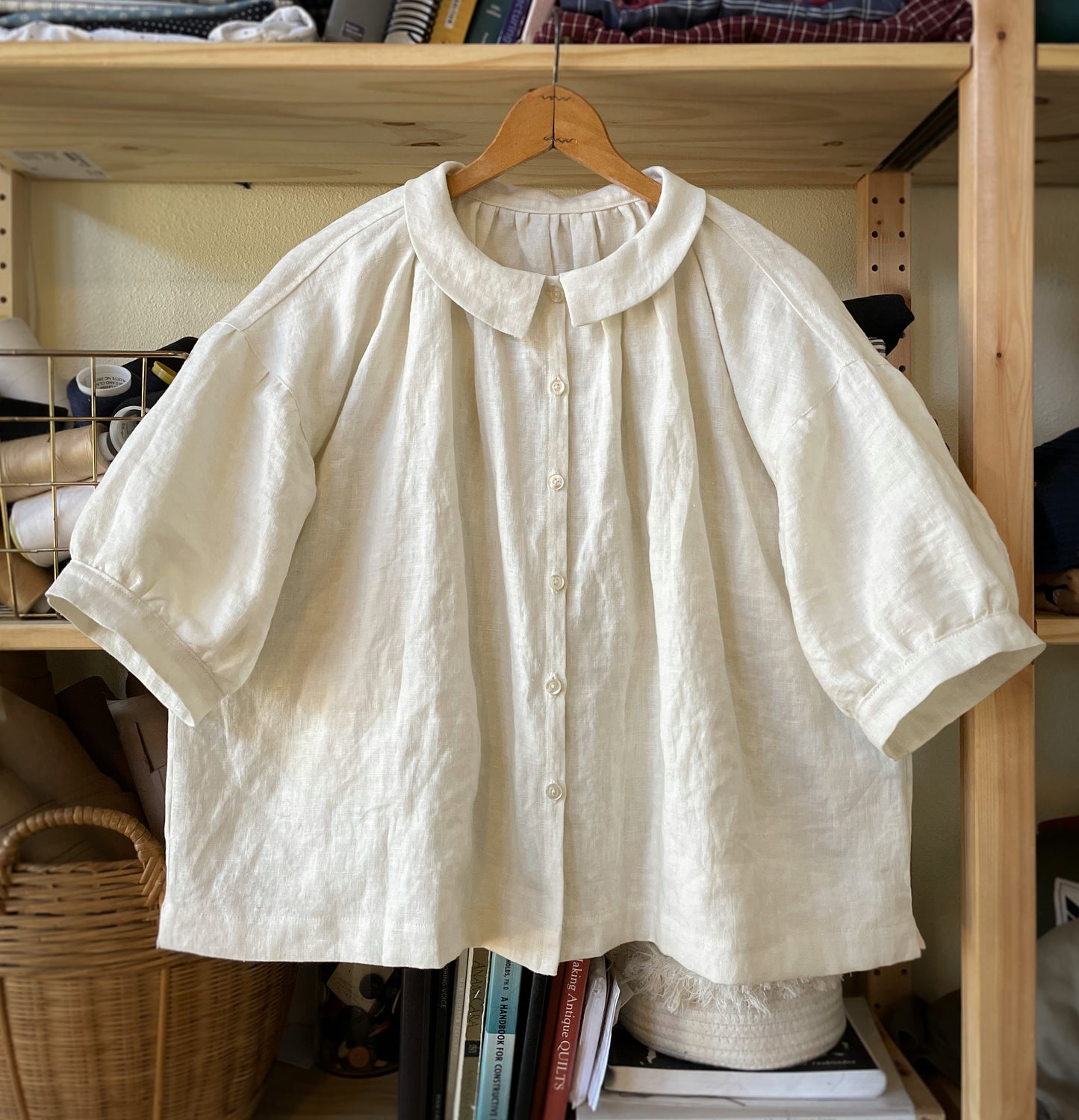 Broadlands Prairie Blouse Ivory