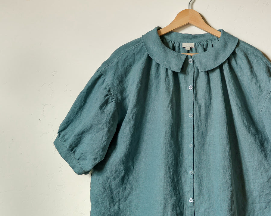 Broadlands Prairie Blouse - Sagebrush - Large