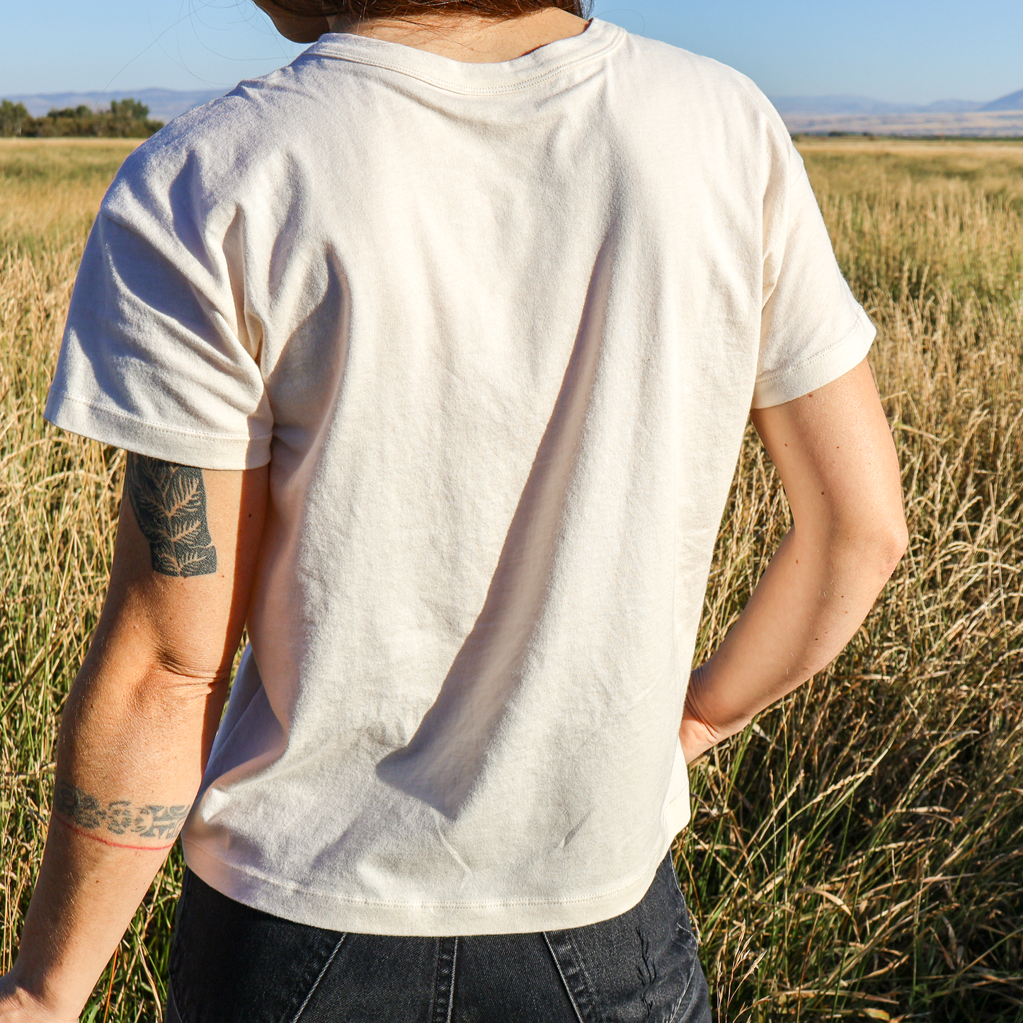 Organic Cotton Field Tee Natural
