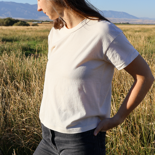 Organic Cotton Field Tee Natural