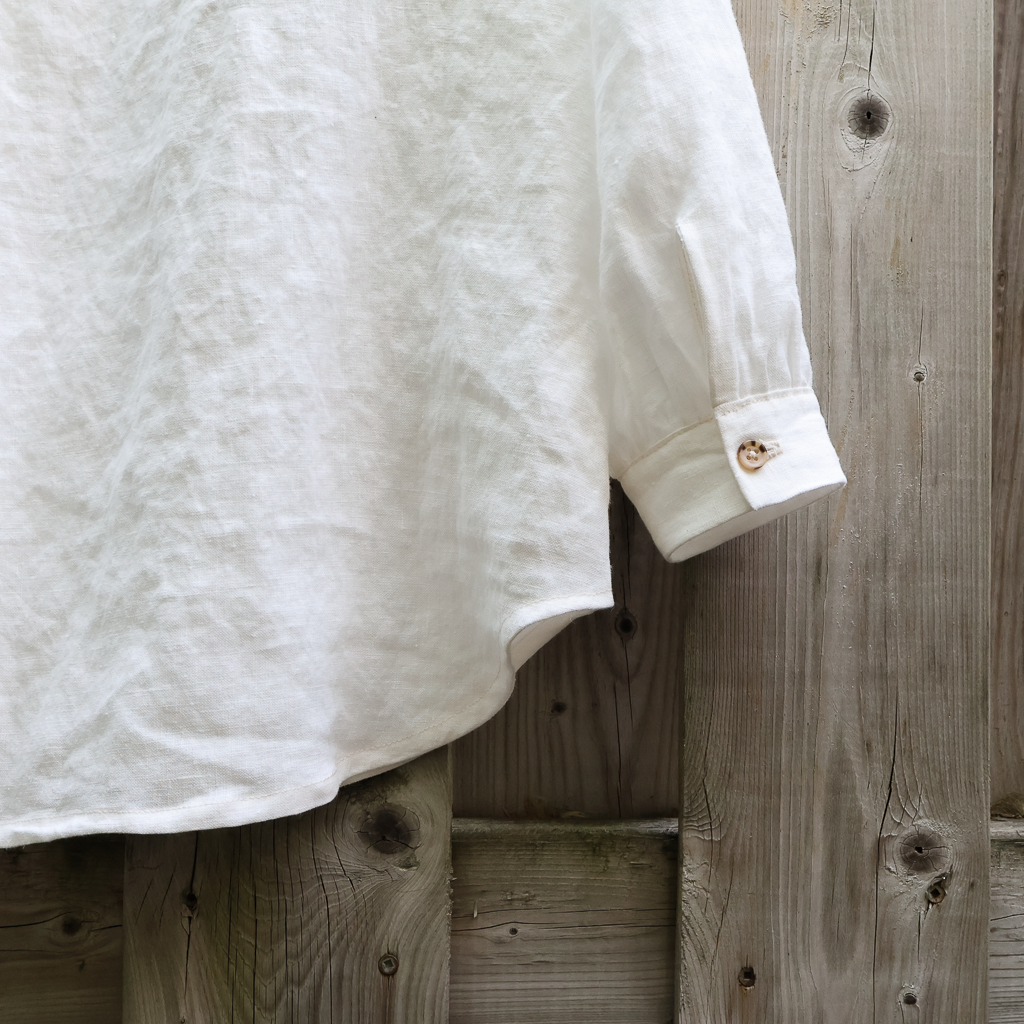 Harvest Linen Button-up White