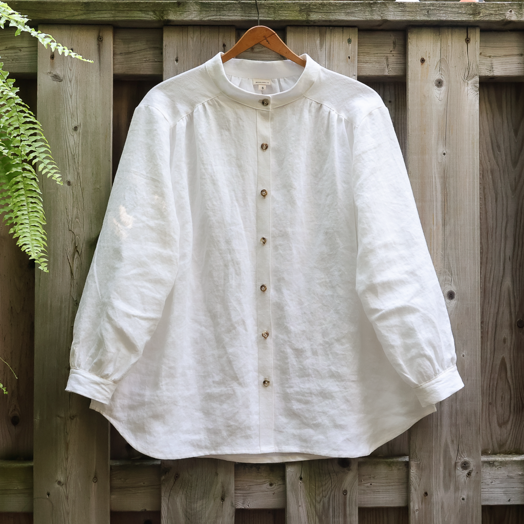Harvest Linen Button-up White