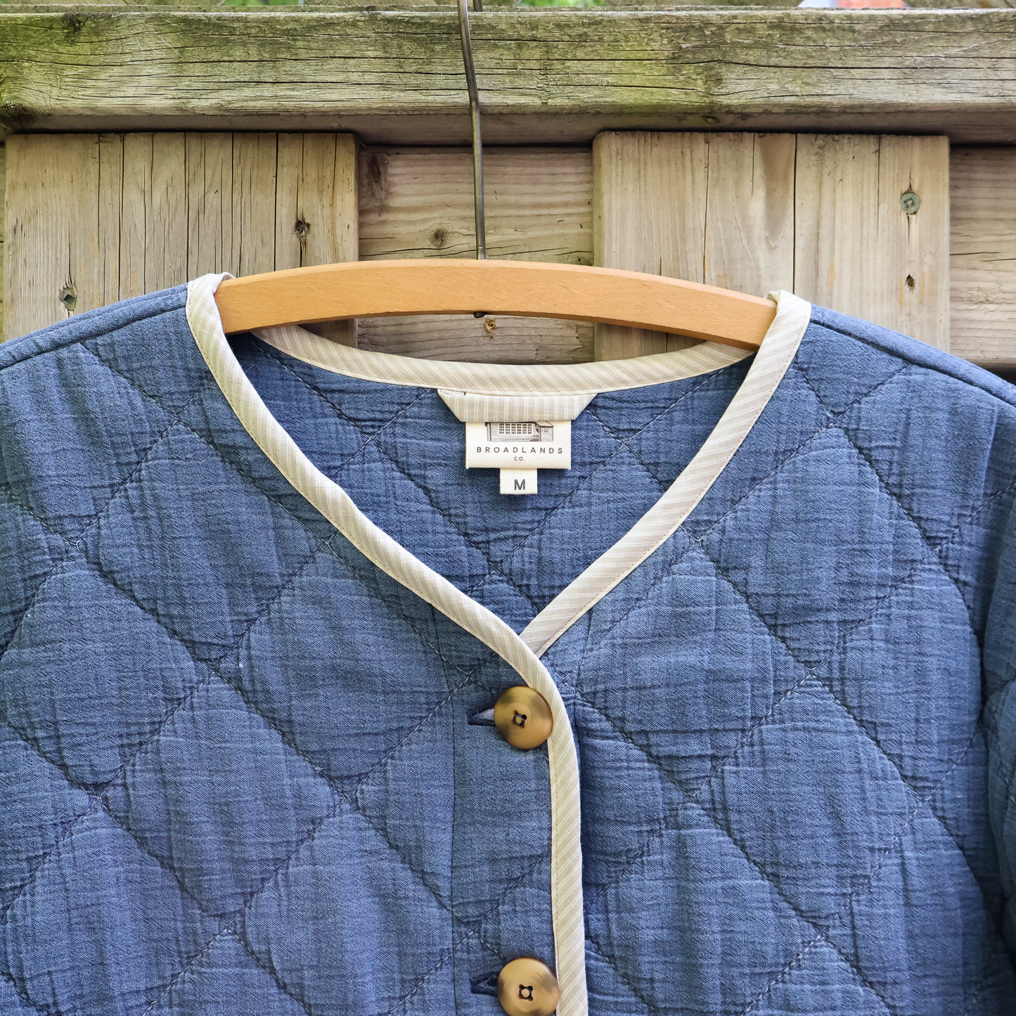 Alex Quilt Coat - Reclaimed Quilt - Indigo - Medium