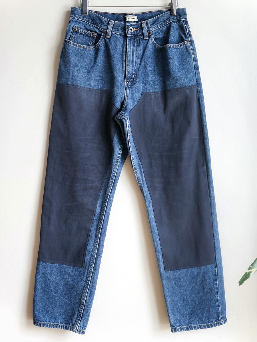 Reclaimed Double Front Denim - LL Bean - Sz 10