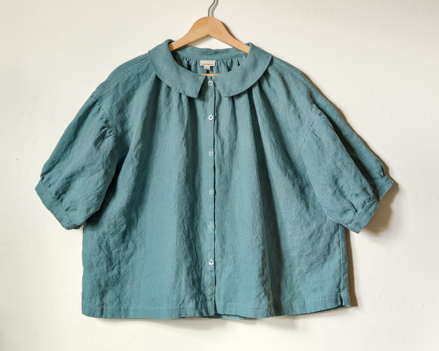 Broadlands Prairie Blouse - Sagebrush - Large