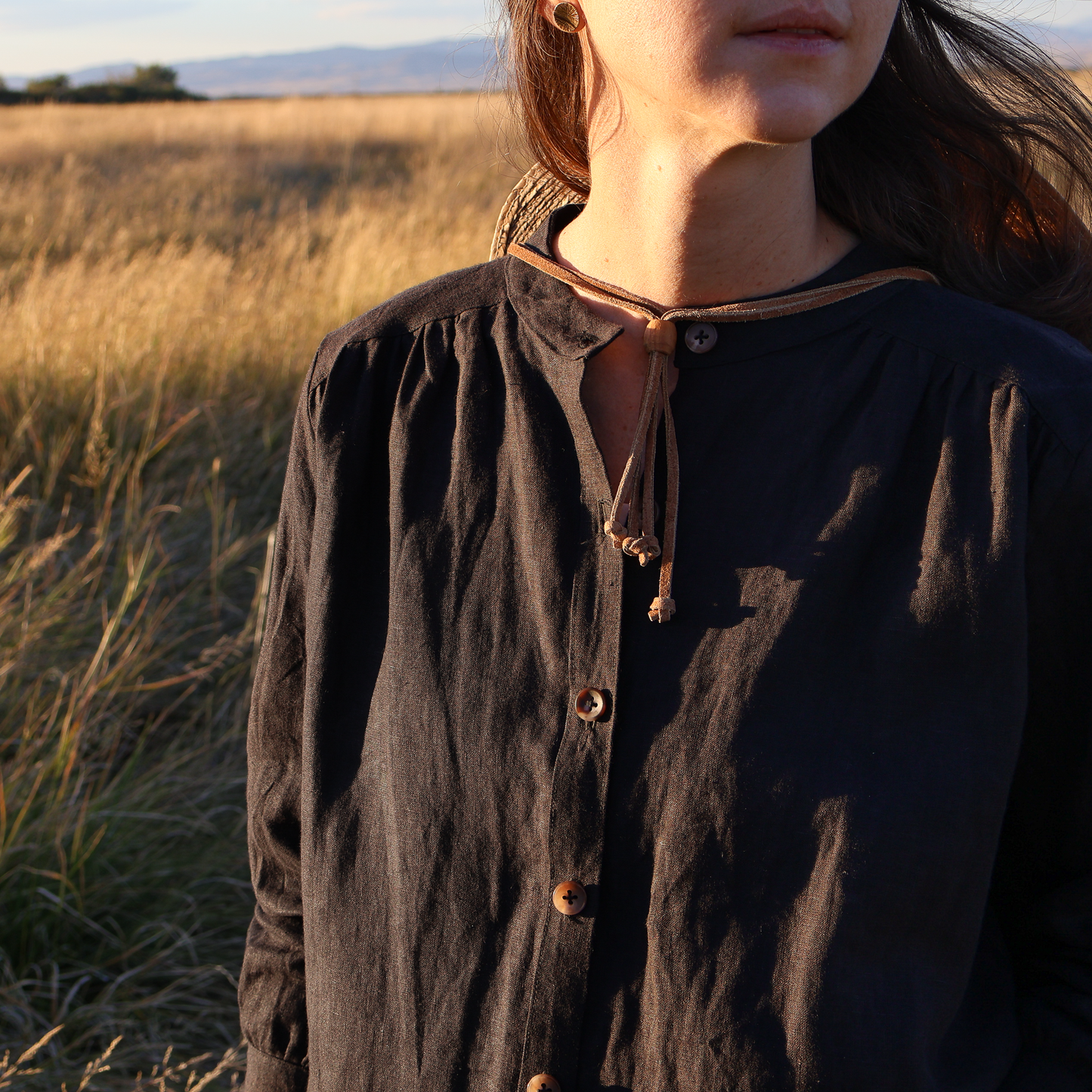 Harvest Linen Button-up