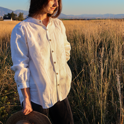 Harvest Linen Button-up