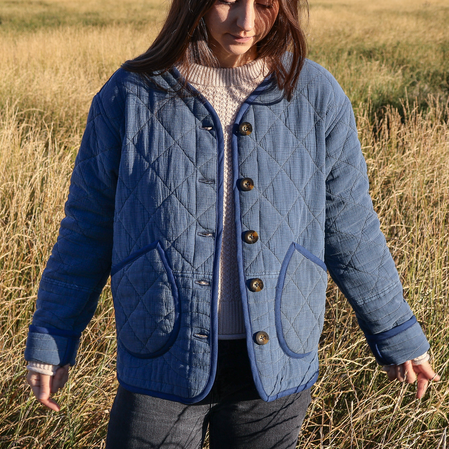 Alex Quilt Coat - Reclaimed Quilt - Small
