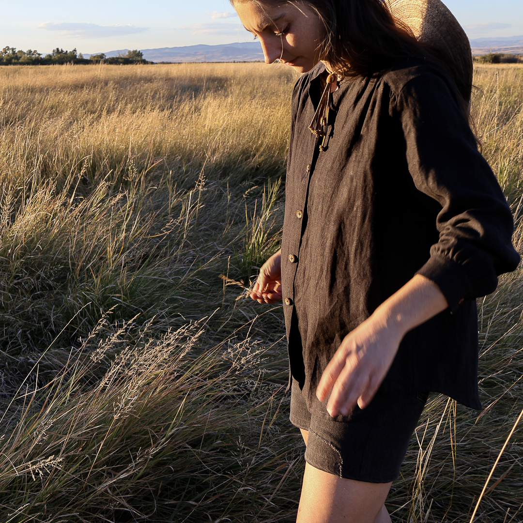 Harvest Linen Button-up