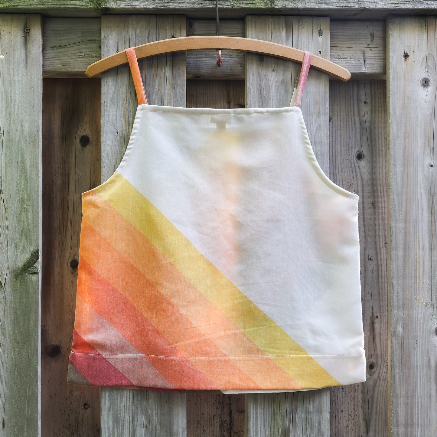 Pillowcase Garden Tank - Retro Rainbow - Small